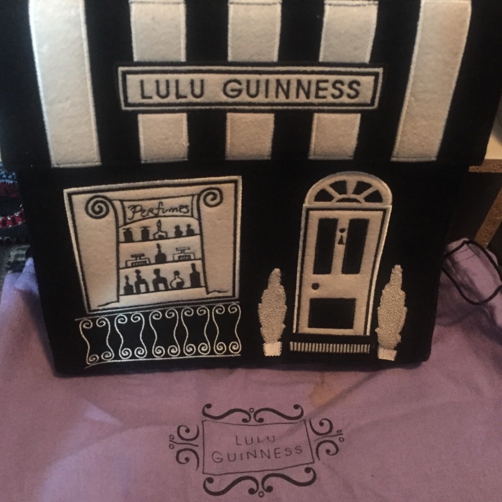 Lulu Guinness Medium size wool handbag